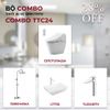 Combo thiết bị vệ sinh TOTO cao cấp TTC24