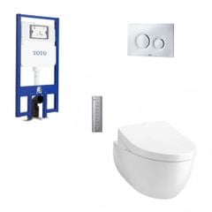 Bồn cầu treo tường TOTO CW812REA/TCF4911EZ/WH172AT/MB174P nắp điện tử