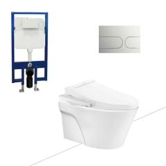 Bồn cầu treo tường TOTO CW822RA/TCF23410AAA/WH172A/MB175M nắp điện tử