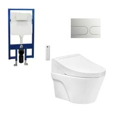 Bồn cầu treo tường TOTO CW822RA/WH172A/TCF24410AAA/MB175M nắp điện tử