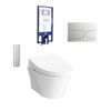 Bồn cầu treo tường TOTO CW822REA/TCF4911EZ/WH172AT/MB175M nắp điện tử