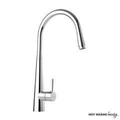 Vòi rửa bát nóng lạnh dây rút Crom DAELIM DL1901C