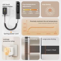 Giàn sấy khăn tắm DAELIM BTW46