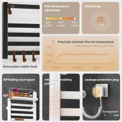 Giàn sấy khăn tắm DAELIM BTW5832