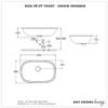 Lavabo đặt bàn GROHE 39216000