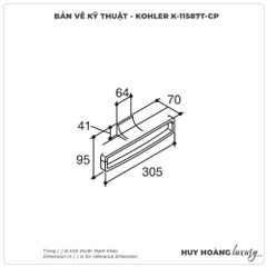 Vòng treo khăn K-11587T-CP