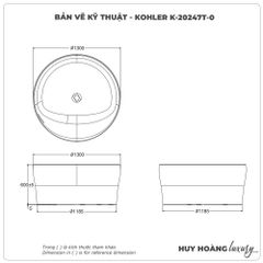 Bồn tắm đặt sàn KOHLER K-20247T-0 Lithocast