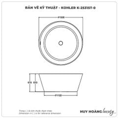 Bồn tắm đặt sàn KOHLER K-25315T-0 Lithocast
