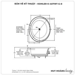 Bồn tắm massage bọt khí KOHLER K-45719T-G-0