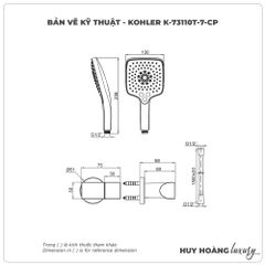 Sen tắm nhiệt độ KOHLER K-73110T-7