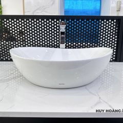 Chậu rửa mặt đặt bàn TOTO LT4704G17