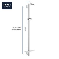 Thanh trượt sen tắm GROHE 26603BE0