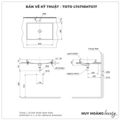 Chậu rửa mặt đặt bàn TOTO LT4716MTG17