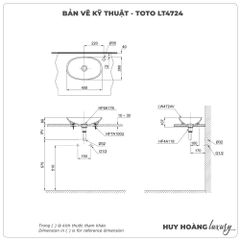 Chậu rửa mặt đặt bàn TOTO LT4724