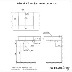 Chậu rửa mặt đặt bàn TOTO LT710CTM