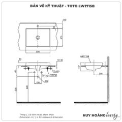Chậu rửa mặt đặt bàn TOTO LW1715B
