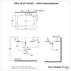 Chậu rửa mặt đặt bàn TOTO PJS07WE#MW