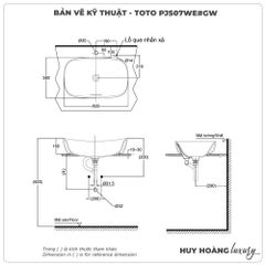 Chậu rửa mặt đặt bàn TOTO PJS07WE#GW