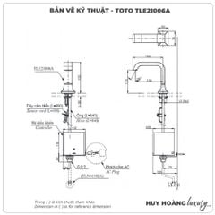Vòi lavabo cảm ứng TOTO TLE21006A