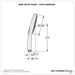 Bát Sen cầm tay GROHE 26574000