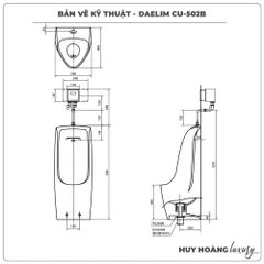 Bồn tiểu nam DAELIM CU-502B