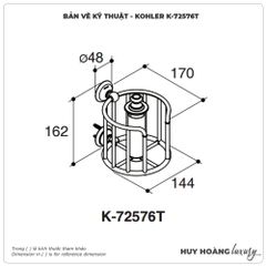 Lô đựng giấy vệ sinh KOHLER K-72576T