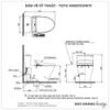 Bồn cầu điện tử TOTO MS857CDW17