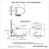Bồn cầu điện tử TOTO MS857DW16
