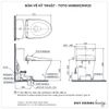 Bồn cầu thông minh TOTO MS885CDW23