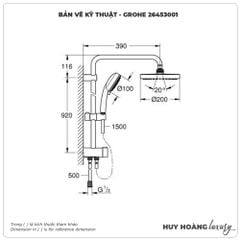 Sen cây GROHE 26453001