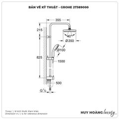 Sen cây GROHE 27389000