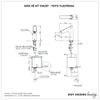 Vòi cảm ứng TOTO TLE27002V/TLE03502A1 (Tái tạo năng lượng)