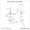 Vòi cảm ứng TOTO TLE29002V/TLE04502A1 (Pin)