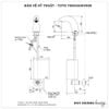 Vòi lavabo cảm ứng TOTO TEN40ANV900/TN78-9V910/HAP004A (Điện)