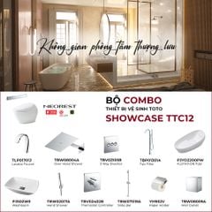 Combo thiết bị vệ sinh TOTO HOÀNG GIA TTC12
