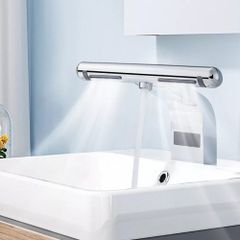 Vòi cảm ứng kết hợp máy sấy tay DAELIM DLE154