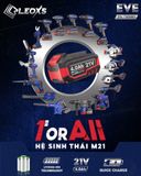  PIN M21 10 CELL HIỆU LEOxs 4.0AH EVE4A10C 