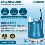  MÁY BƠM CHÌM MINI NƯỚC SẠCH CÔNG SUẤT 250W PS2506 