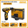  Máy Khoan Pin 2 chức năng BenZ BZ-12CD28 (pin 12V) 