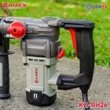  MÁY KHOAN ĐỤC BÊ TÔNG KAIZEN 2 CHỨC NĂNG 26MM KZ-RH26 CHÂN PIN M21 