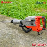  MÁY ĐỤC 30MM KAIZEN CÔNG SUẤT 1700W LỰC ĐẬP 55J CHUYÊN CÔNG TRÌNH KZ-DH667 