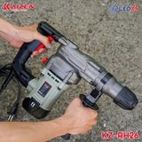  MÁY KHOAN ĐỤC BÊ TÔNG KAIZEN 2 CHỨC NĂNG 26MM KZ-RH26 CHÂN PIN M21 
