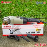  Máy mài góc Kaizen KZ-8125 cỡ đá 125mm công tắc hãm 