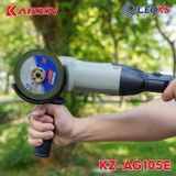  Máy mài tay dài Kaizen,  cỡ đá 100mm, công tắc hãm, KZ-AG105E 