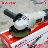  Máy mài tay dài Kaizen,  cỡ đá 100mm, công tắc hãm, KZ-AG105E 