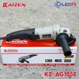  Máy mài tay dài Kaizen,  cỡ đá 100mm, công tắc hãm, KZ-AG105E 