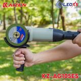  Máy mài tay dài Kaizen, cỡ đá 100mm, công tắc hãm, KZ-AG105ES 
