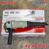  Máy mài tay dài Kaizen, cỡ đá 100mm, công tắc hãm, KZ-AG105ES 