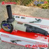  Máy mài tay dài Kaizen, cỡ đá 100mm, công tắc hãm, KZ-AG105ES 