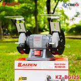  Máy mài 2 đá Kaizen KZ-BG125, kích thước Ø125x25xØ32mm 